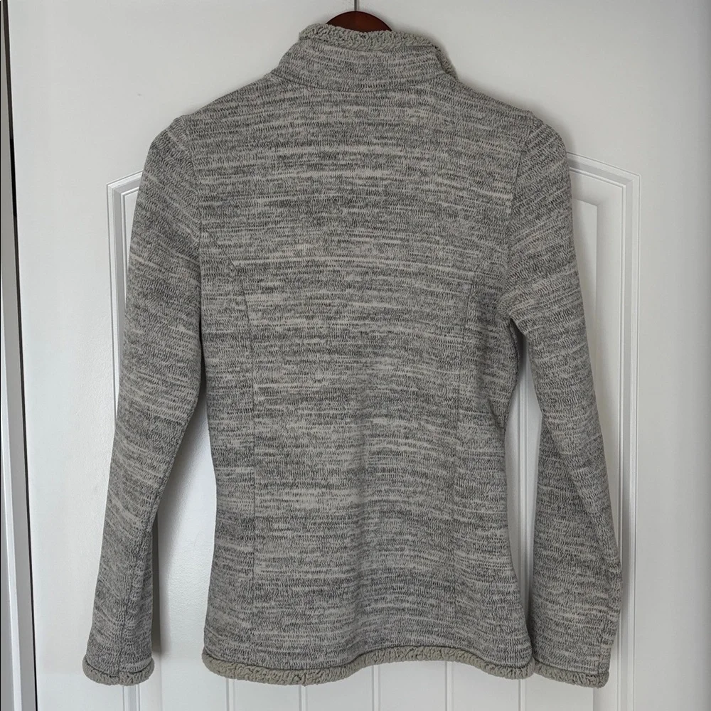 Kuhl Alaska‎ 1/4 Zip Fleece Lined Pullover Gray Cream Outdoors Women’s Small